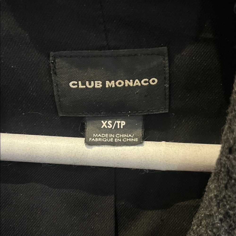 Club Monaco Black Jacket - Picture 2 of 2